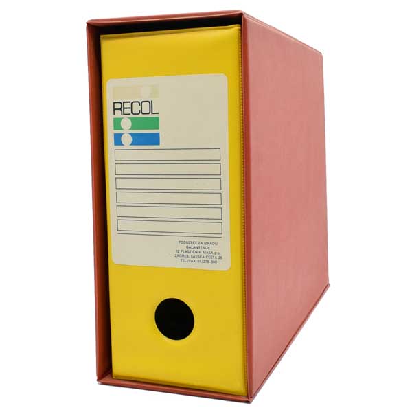 REGISTRATOR A-5 ŠIROKI PVC RECOL