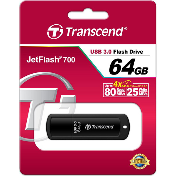 MEMORY STICK 64 Gb TRANSCEND JF-700 USB 3.0