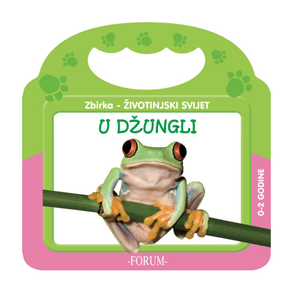 SLIKOVNICA "ŽIVOTINJSKI SVIJET 1-4" art. 11718 FORUM - U džungli