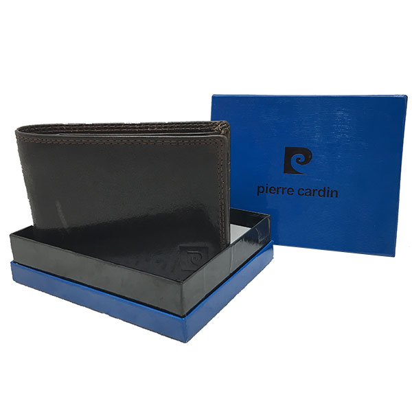 NOVČANIK KOŽNI MUŠKI PIERRE CARDIN GP-015-5 - Pierre Cardin-smeđi