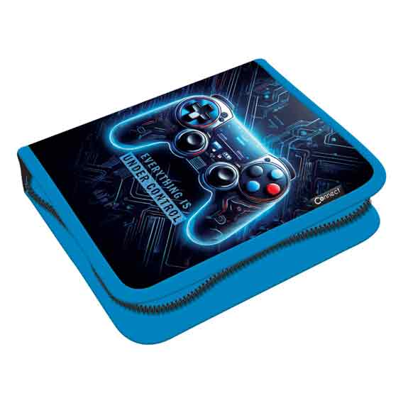 PERNICA PUNA 1 ZIP + 2 PREKLOPA "CONNECT" - Gamer blue