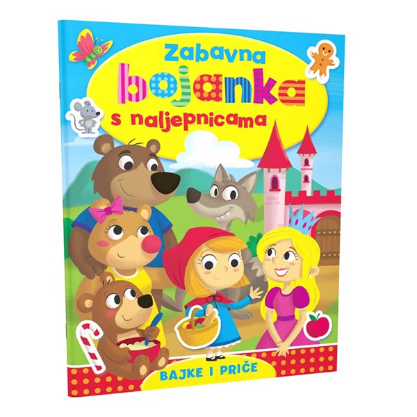 BOJANKA "ZABAVNA BOJANKA" art. 7262/1-4 ND - Bajke i priče