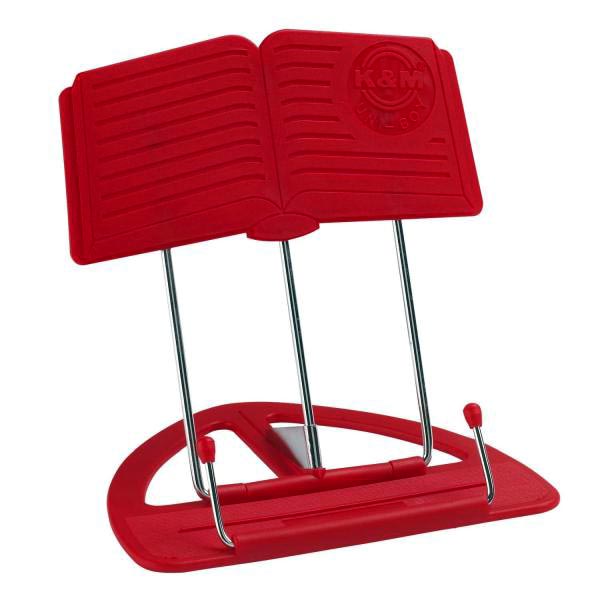 STALAK ZA NOTE PVC STOLNI K&M 12450 UNI-BOY - Stalak za note PVC crveni