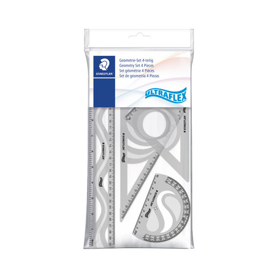 GEOMETRIJSKI SET STAEDTLER 4/1 ULTRAFLEX 569B4UF - Siva