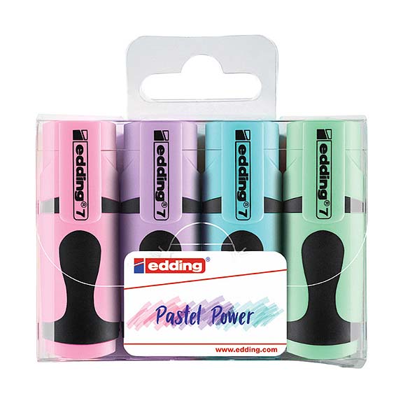 TEKSTMARKER 4/1 EDDING MINI - Pastel