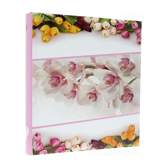 FOTO ALBUM 10x15 cm 500 SLIKA RB46500S FLOWER LOVE - B46500 Flower love rozi motiv