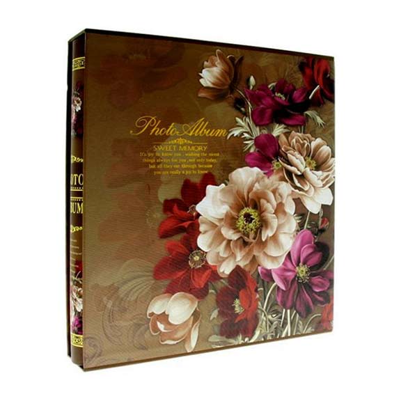 FOTO ALBUM 10x15 cm 500 SLIKA CR46500WB FLOWERS - cr46500wb Flowers narančasti motiv