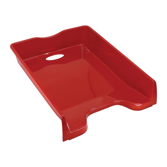 LADICA ZA DOPISE PVC ARK-350  - Ladica za dopise PVC crvena