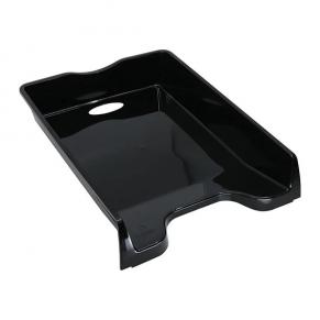 Ladica za dopise PVC crna