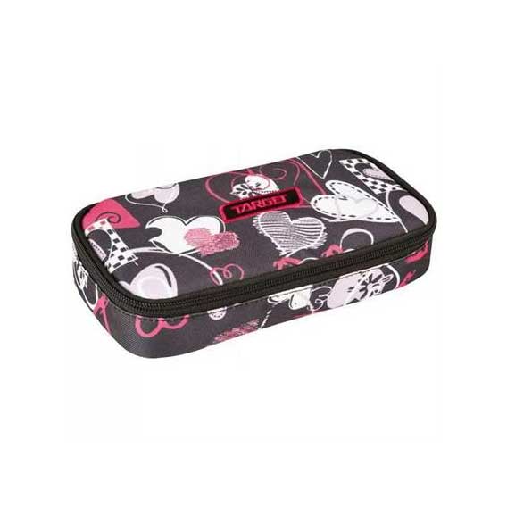 PERNICA PRAZNA 1 ZIP TARGET "COMPACT COLLEGE" - Pink Heart