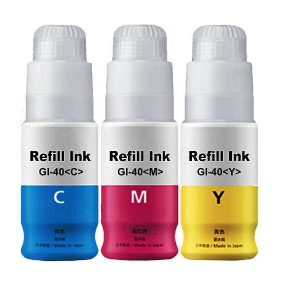INK JET CANON GI-40 70 ml. C/M/Y ORIGINAL