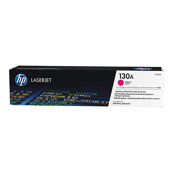 TONER HP CF351/352/353A No.130A C/M/Y ORIGINAL - Toner HP CF353A magenta original