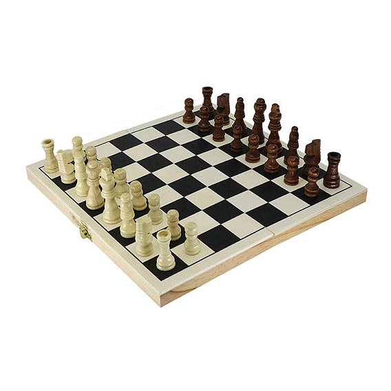 Šah drveni 22x22 cm