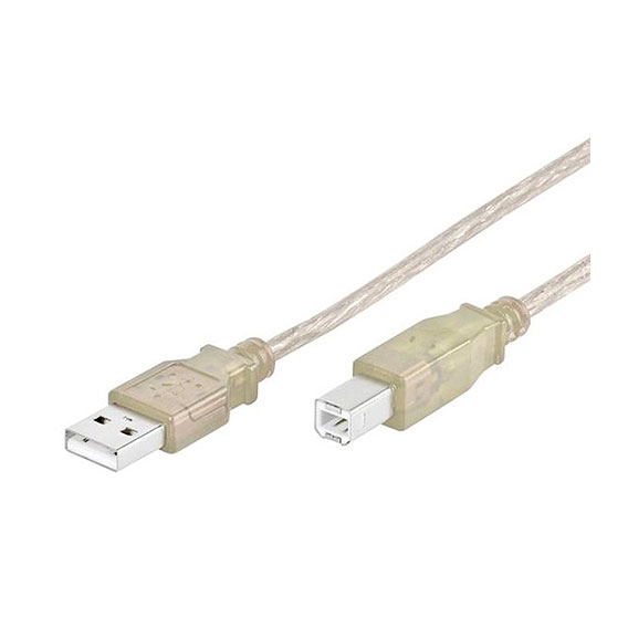 KABEL USB 2.0 AM/BM 1.5 metara VIVANCO 22854 - Kabel USB 2.0 Vivanco - bijeli