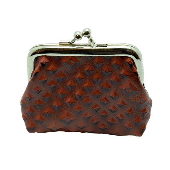 NOVČANIK ZA KOVANICE KLIP BARBARELA/FLOWERS