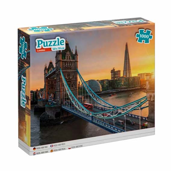 PUZZLE 1000/1 LONDON/NEW YORK 50X70cm - London