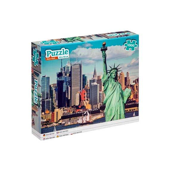PUZZLE 1000/1 LONDON/NEW YORK 50X70cm - New York