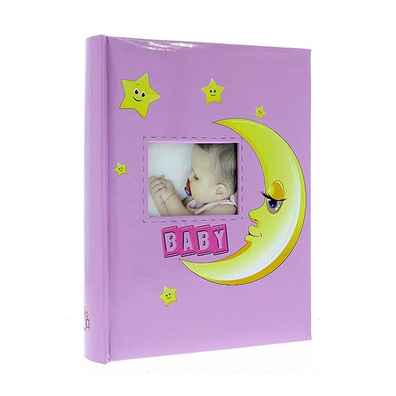 FOTO ALBUM 20 STRANA 24 x 29 cm DBCS10 MOONY - Dbcs10 moony - roza