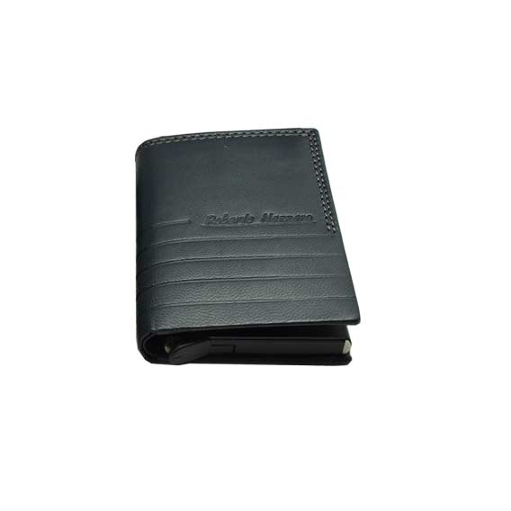 ETUI ZA KARTICE KOŽNI "ROBERTO NAZZARO" DP-008 - Plavi etui
