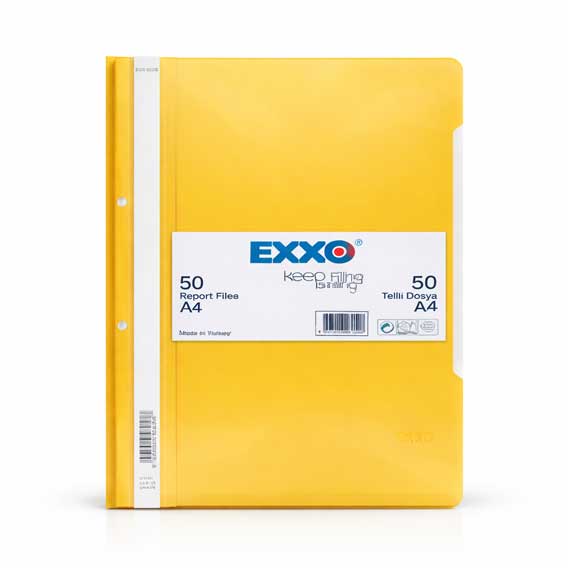 FASCIKL A-4 PVC METALNA MEHANIKA "NOKI" - Fascikl A-4 žuti