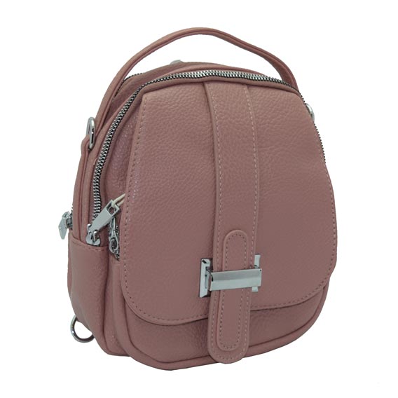 RUKSAK ŽENSKI UMJETNA KOŽA "HERISSON" 1602H-2023 - Roza