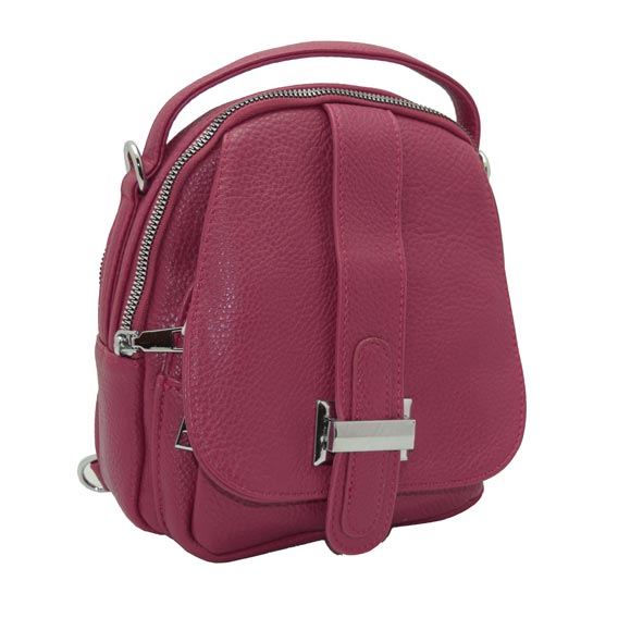 RUKSAK ŽENSKI UMJETNA KOŽA "HERISSON" 1602H-2023 - Tamno roza