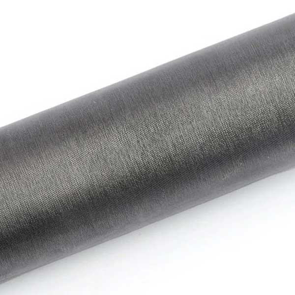 UKRASNA DEKORACIJA U ROLI 16cm x 9 met. ORGANZA  - Ukrasna dekoracija u roli grey