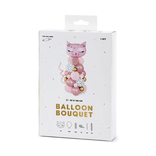 STALAK OD BALONA "CAT" 83x140 cm PARTYDECO