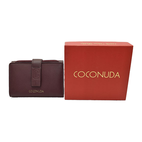 NOVČANIK KOŽNI ŽENSKI "COCONUDA" PDK325-71 - Coconuda- Bordo