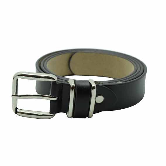 REMEN KOŽNI ŽENSKI 2,5 cm "VALENTINI" K.S.AL-002 - Crni