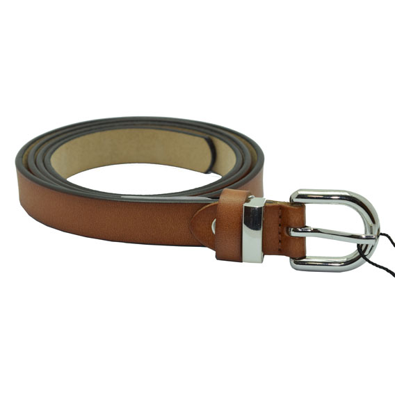 REMEN KOŽNI ŽENSKI 2 cm "VALENTINI" K.S.AL-002 - Smeđi