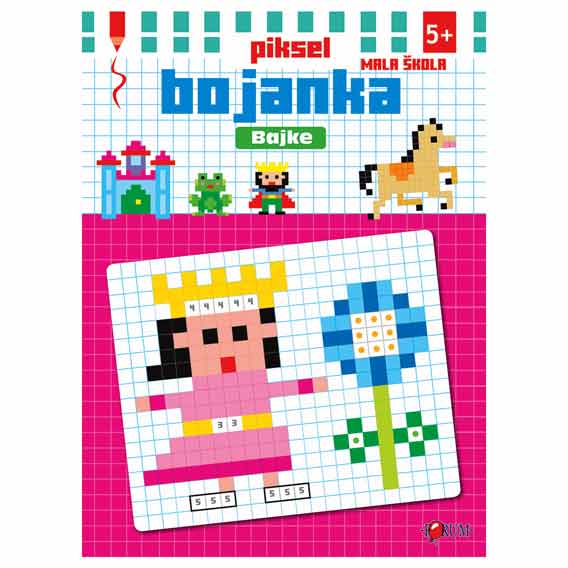BOJANKA PIXEL NA SELU 5+ FORUM art. 7222 - Bajke