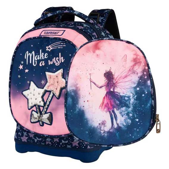 ŠKOLSKI RUKSAK TARGET SUPERLIGHT 2 FACE PETIT - Make a wish