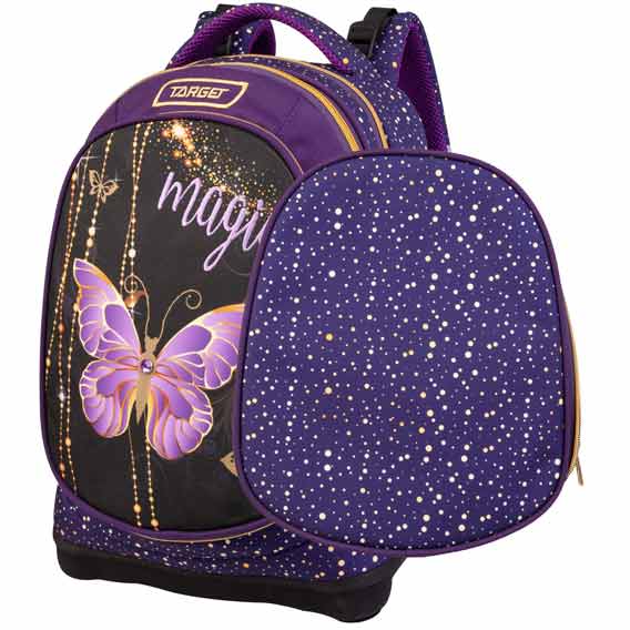 ŠKOLSKI RUKSAK TARGET SUPERLIGHT 2 FACE PETIT - Mystical Butterfly