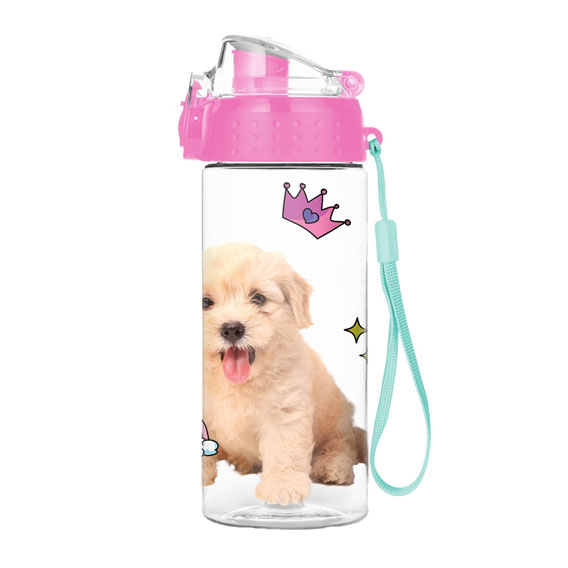 BOČICA ZA VODU 500 ml. PVC "CLICK" OXYBAG - Pet