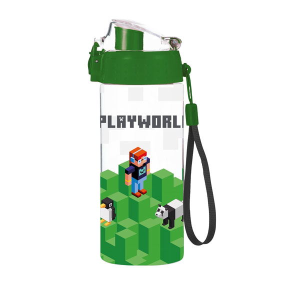BOČICA ZA VODU 500 ml. PVC "CLICK" OXYBAG - Playworld