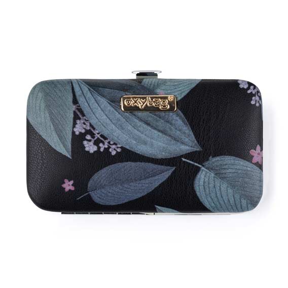 PRIBOR ZA MANIKIRANJE 6-DJELNI OXYBAG "PRINT" - Dark Leafs