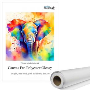 Platno eco-solvent 152x30 285 gr. Polyester Glossy