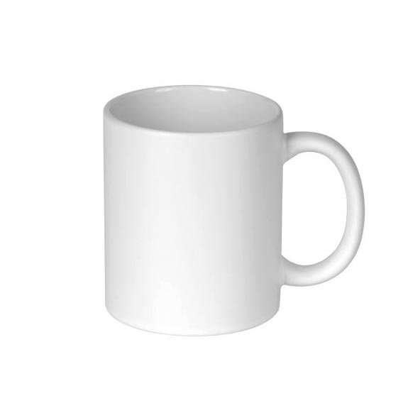 ŠALICA KERAMIČKA 300 ml. SUBLIMACIJSKA BIJELA