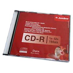 CD-R 80 min. 52x 1/1 SLIM BOX JASLEN