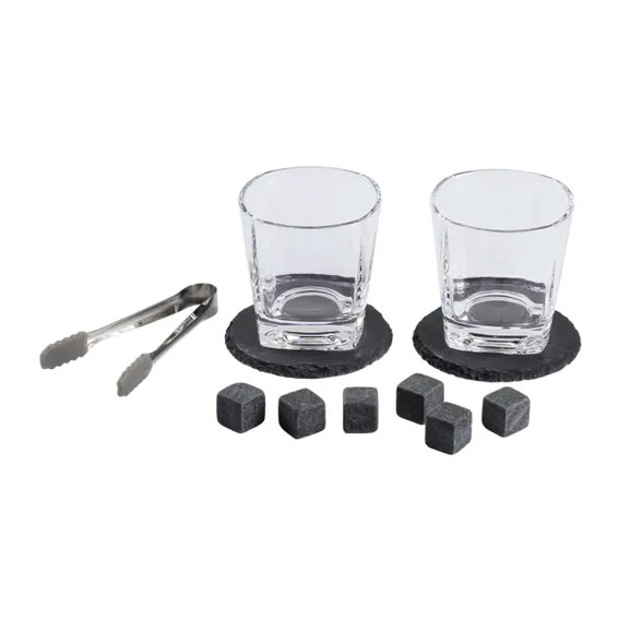 POKLON SET "REBEL" ( 2 ČAŠE+ KOCKICE ZA LED )