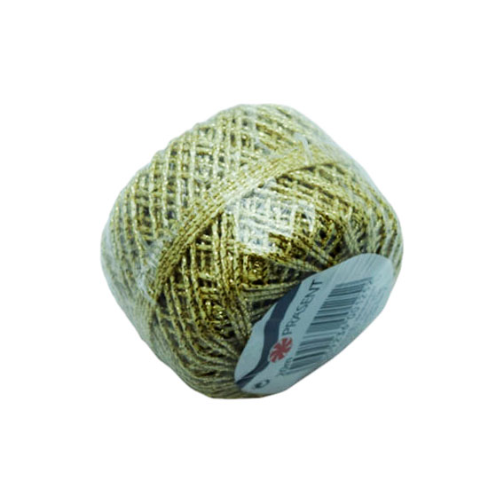 UKRASNI KONAC METALIC 2 mm x 20 met. PRASENT - Zlatni