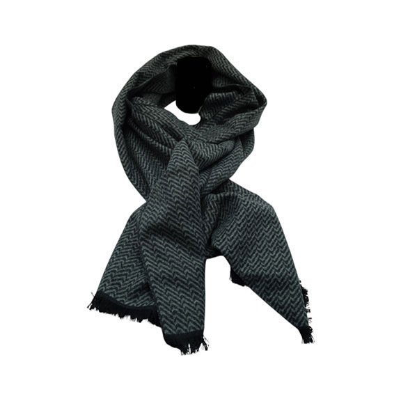 ŠAL MUŠKI "EXQUISITE" S.AL-005 art. 31383 - Sivo-crni