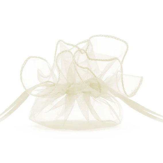 VREĆICA UKRASNA ORGANZA fi 25 CM 10/1 PARTYDECO