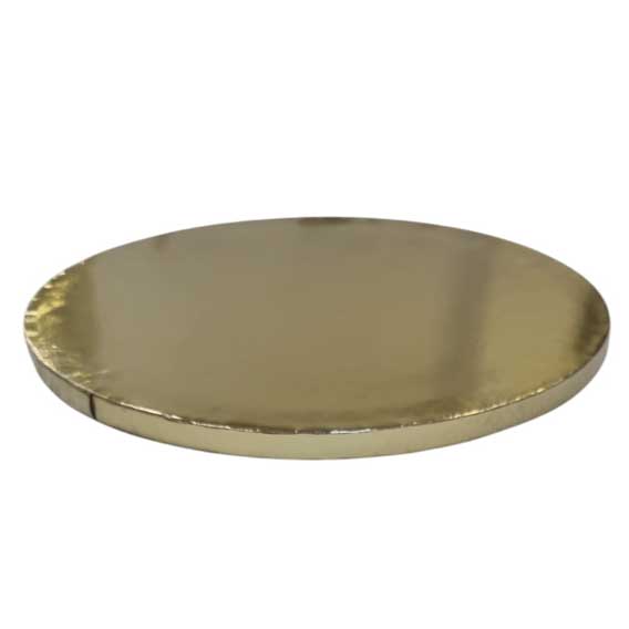 PODLOŽAK POD TORTU KARTONSKI fi 35cm ZLATNI