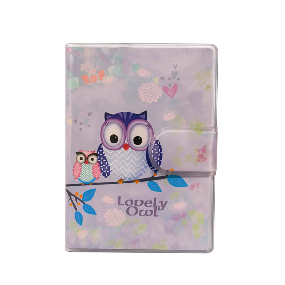 DNEVNIK UKRASNI A-7 OWL art.50838 - Dnevnik OWL motiv-2