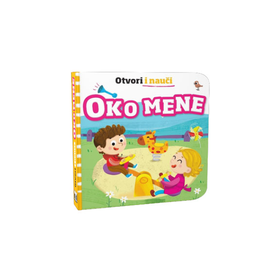 SLIKOVNICA "OTVORI I NAUČI" art.7475 2-3 - Otvori i nauči oko mene