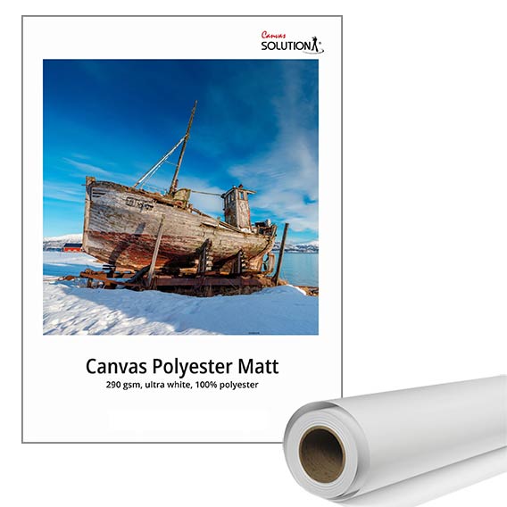 Platno 111.8x30 290 gr. Polyester Matt