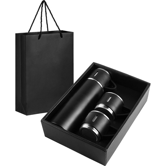 SET TERMOS BOCA INOX 500ml. i 3 ŠALICE "HALMAR"