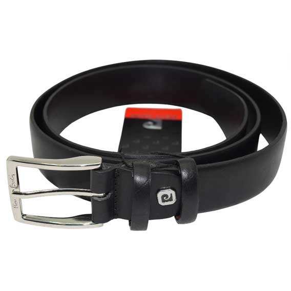 REMEN KOŽNI MUŠKI "PIERRE CARDIN" K.GP-005-4 - Remen crni
